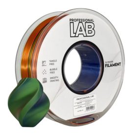   PLA SILK NARANCS-KÉK-ZÖLD tri color  filament - 1kg - 1,75mm +/- 0,03mm - Professional Labs