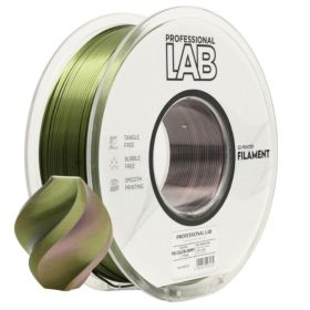  PLA SILK ARMY tri color (TAKTIKAI SZÍNVÁLTÓ)  filament - 1kg ; 1,75mm +/- 0,03mm - Professional Labs
