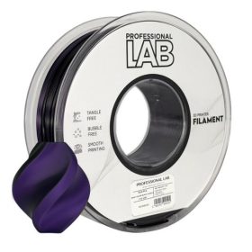   PLA SILK FEKETE-LILA dual color (kétszínű)  filament - 1kg - átmérő 1,75mm +/- 0,03mm / Professional Labs