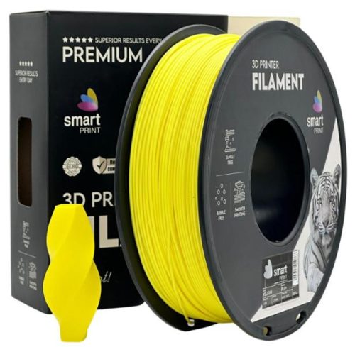 PLA SILK SÁRGA filament - 1kg - átmérő 1,75mm +/- 0,03mm / Smart Print
