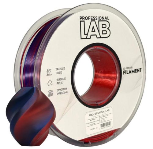 PLA SILK TWILIGHT SERENITY dual color (kétszínű)  filament - 1kg - átmérő 1,75mm +/- 0,03mm / Professional Labs