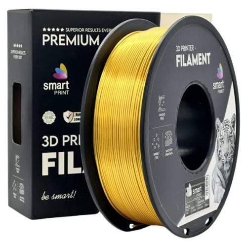 PLA SILK ARANY filament - 1kg - átmérő 1,75mm +/- 0,03mm / Smart Print