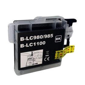   Utángyártott Brother  LC980 [BK] (24ml) nagy kapacitású, prémium, fekete tintapatron, CHIPPEL