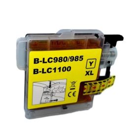   Utángyártott Brother LC985 [Y] (12ml) nagy kapacitású, prémium, sárga tintapatron, CHIPPEL