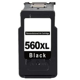   Utángyártott Canon PG560XL [Bk] 22ml,  nagy kapacitású prémium fekete tintapatron PG-560XL