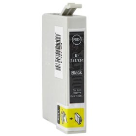   Utángyártott Epson T0711 [Bk] 15ml fekete tintapatron, CHIPPEL