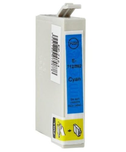 Utángyártott Epson T0712 [C] 13,5ml kék tintapatron, CHIPPEL