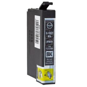   Utángyártott Epson T1631 fekete, nagy kapacitású, prémium tintapatron
