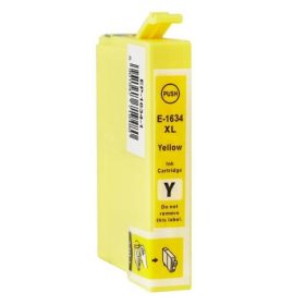   Utángyártott Epson T1634 sárga, nagy kapacitású, prémium tintapatron
