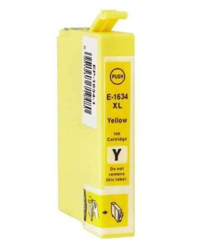Utángyártott Epson T1634 sárga, nagy kapacitású, prémium tintapatron