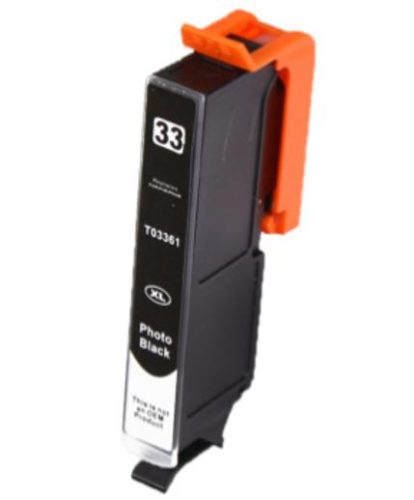 Utángyártott Epson T3361 XL fotofekete, ( 14 ml ), prémium, új tintapatron