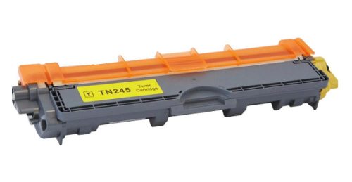 Utángyártott Brother TN-245 Y [ TN245 TN241 TN-241 ] új,  sárga prémium kazetta, - 2 200 oldal