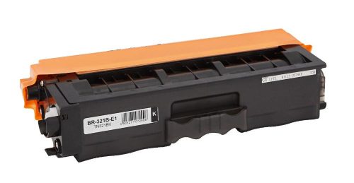 Utángyártott Brother TN-321 B [ TN321 ] új,  fekete prémium kazetta, - 2 500 oldal