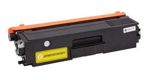 Utángyártott Brother TN-321 Y [ TN321 ] új,  sárga prémium kazetta, - 1 500 oldal